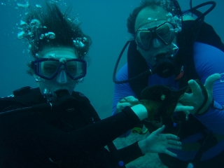 Buceo en pareja